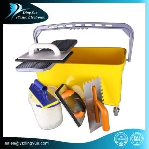 Professional Tiler Tool Set Tiling Kit Kit Grout Sponge Float Bucket Rollers